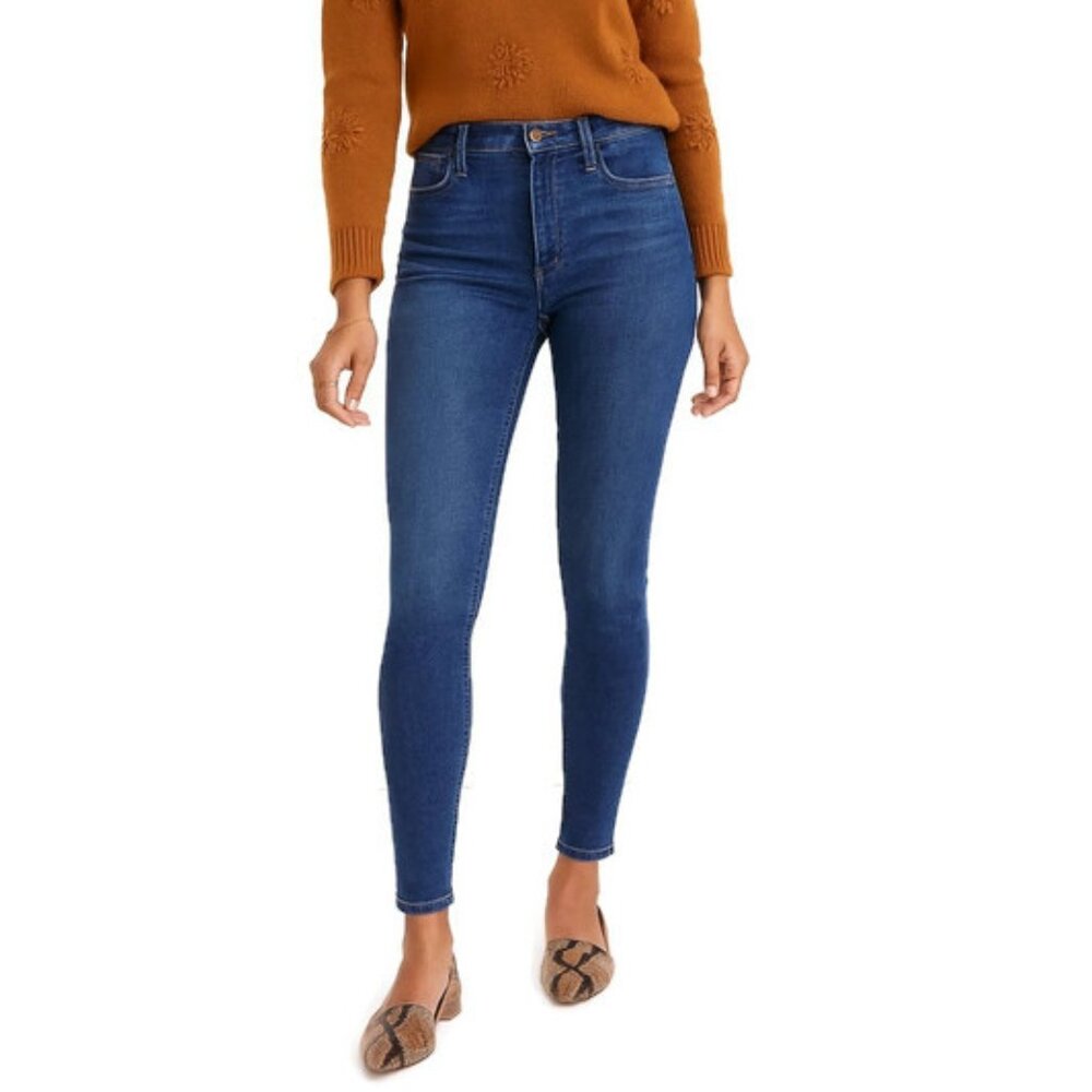 Madewell Wendover Wash 10-Inch, High Rise Skinny Jeans